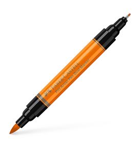 Faber-Castell - Pitt Artist Pen Dual Marker, naranja transparente
