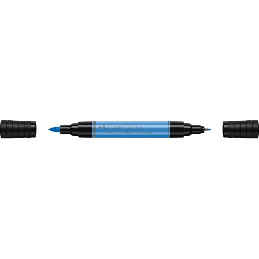 Faber-Castell - Pitt Artist Pen Dual Marker, azul ultramar