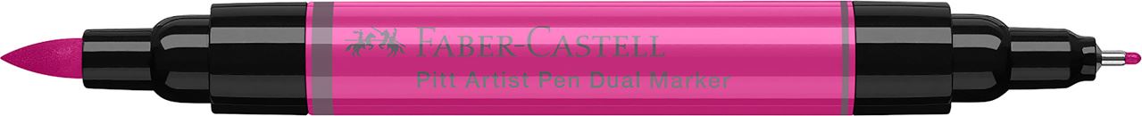 Faber-Castell - Pitt Artist Pen Dual Marker, rosa púrpura medio
