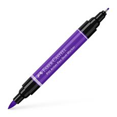 Faber-Castell - Pitt Artist Pen Dual Marker, violeta púrpura