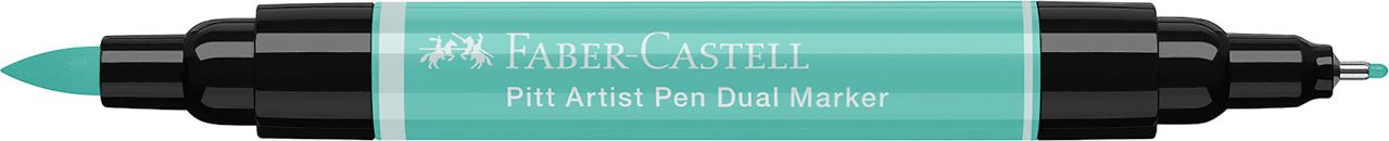 Faber-Castell - Pitt Artist Pen Dual Marker, verde de ptalocianina