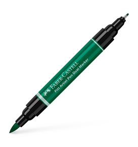 Faber-Castell - Pitt Artist Pen Dual Marker, verde de ptalocianina oscuro
