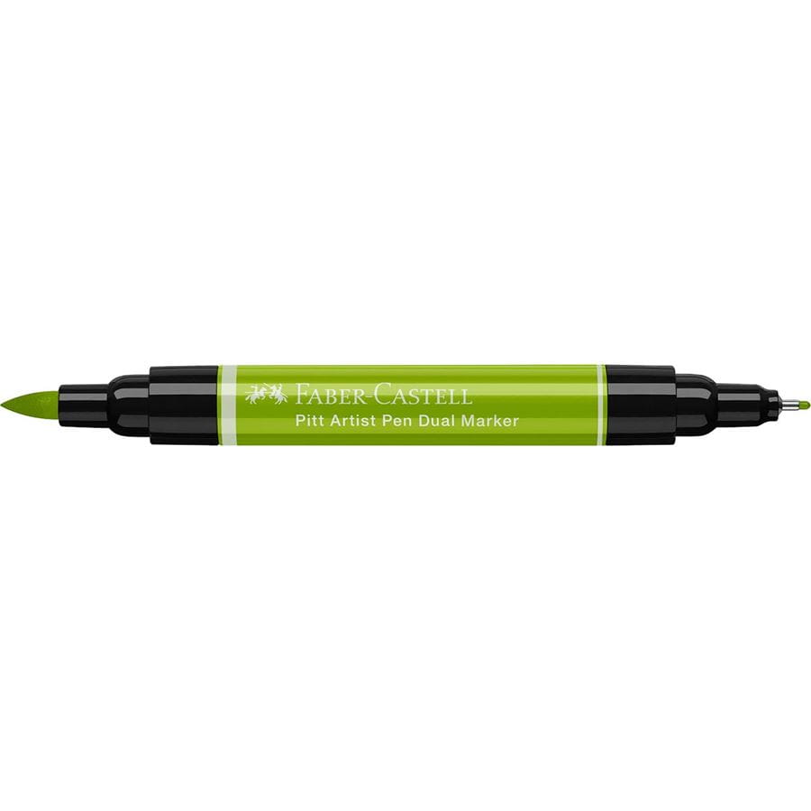 Faber-Castell - Pitt Artist Pen Dual Marker, verde de mayo