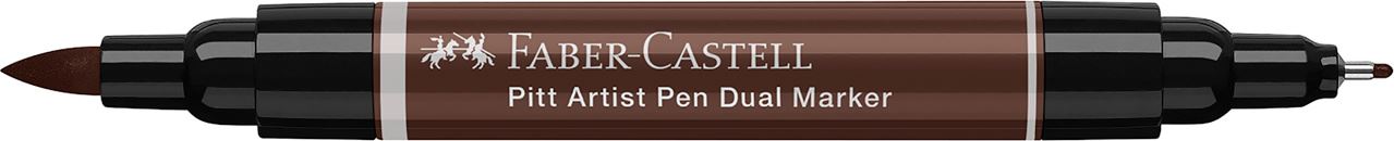Faber-Castell - Pitt Artist Pen Dual Marker, sepia oscura