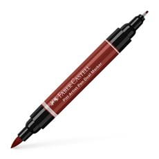 Faber-Castell - Pitt Artist Pen Dual Marker, rojo indio
