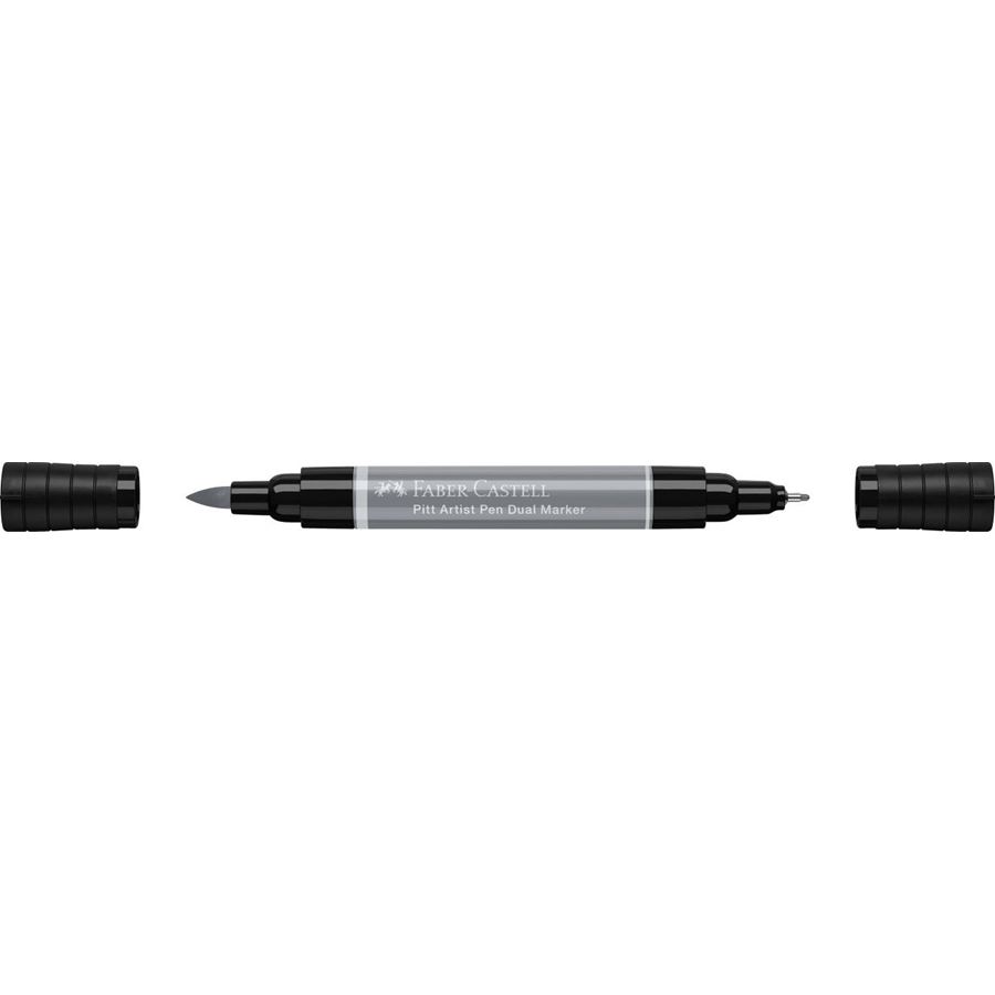 Faber-Castell - Pitt Artist Pen Dual Marker, gris frío III