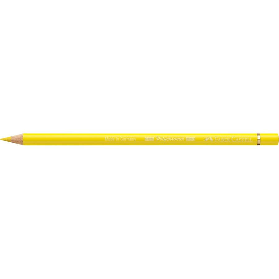 Faber-Castell - Lápiz de color Polychromos, 106 amarillo de cromo claro