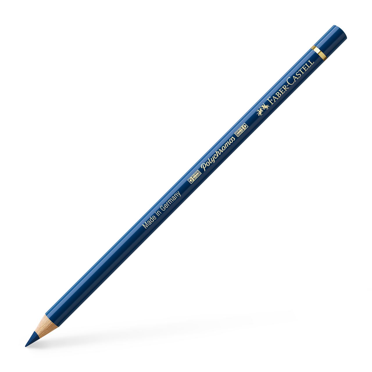 Faber-Castell - Lápiz de color Polychromos, 246 azul de prusia