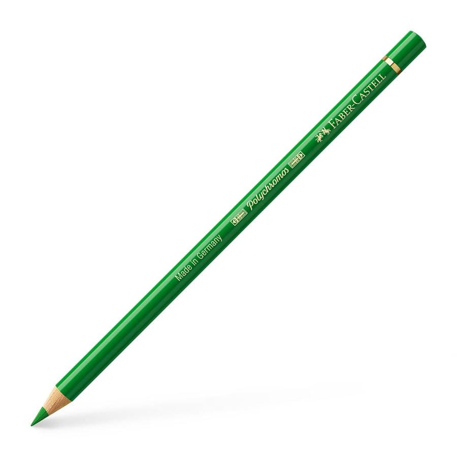 Faber-Castell - Lápiz de color Polychromos, 266 verde permanente