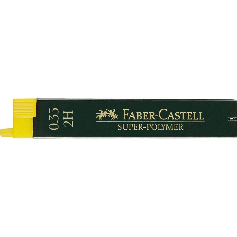 Faber-Castell - Minas Super-Polymer, 2H, 0,35 mm 