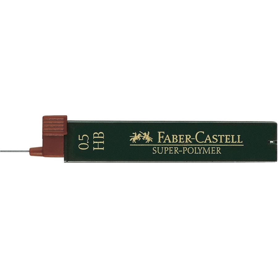 Faber-Castell - Minas Super-Polymer, HB, 0,5 mm 