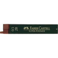 Faber-Castell - Minas Super-Polymer, 2B, 0,5 mm 