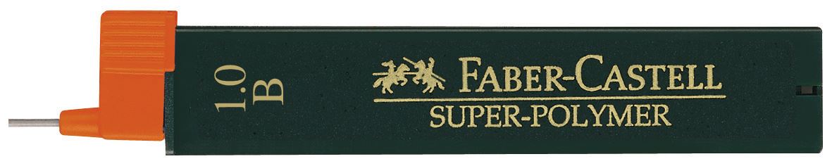 Faber-Castell - Minas Super-Polymer, B, 1,0 mm