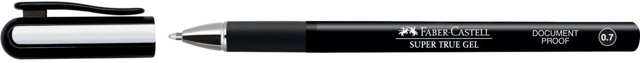 Faber-Castell - Roller SuperTrue Gel, 0,7 mm, negro