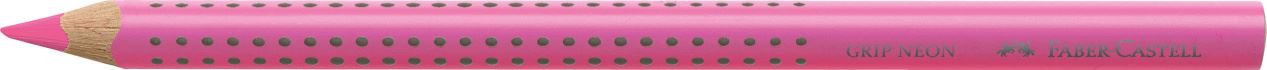Faber-Castell - Marcador Jumbo Grip neón, rosa