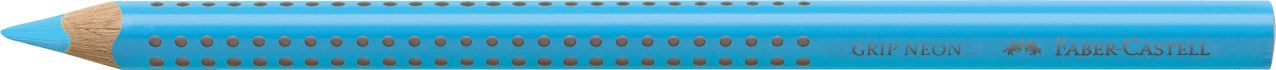 Faber-Castell - Marcador Jumbo Grip neón, azul