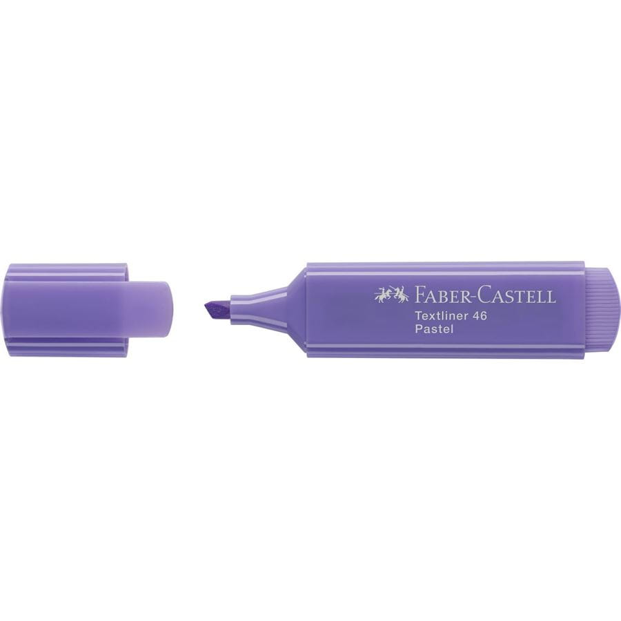 Faber-Castell - Marcador Textliner 46 pastel, lila