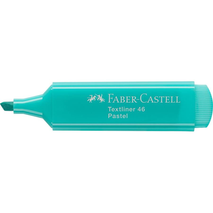 Faber-Castell - Marcador Textliner 46 pastel, turquesa