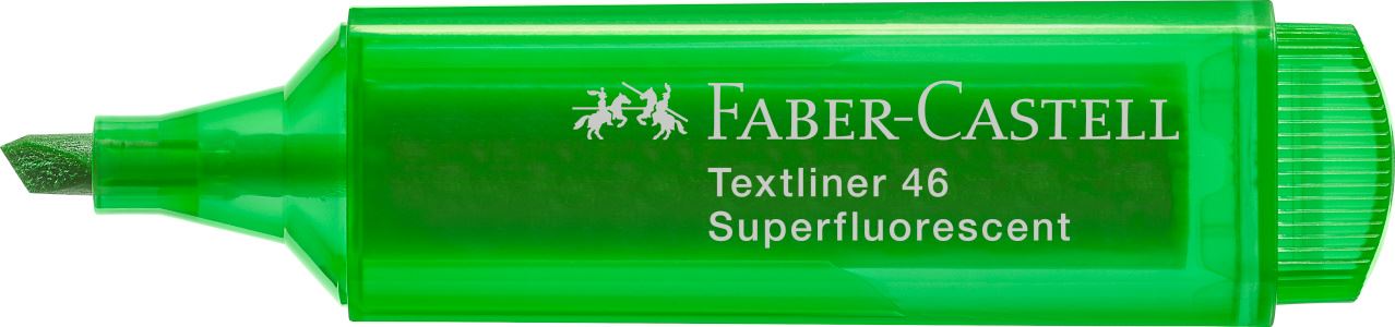 Faber-Castell - Marcador Textliner 46 superfluorescente, verde