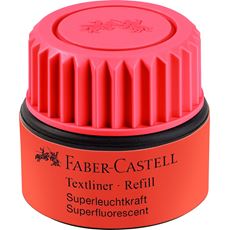 Faber-Castell - Tintero Textliner 1549, rojo