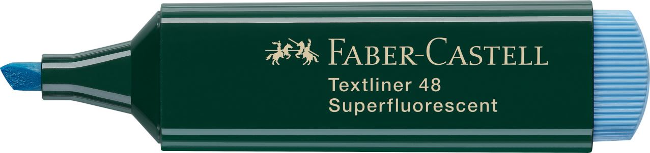 Faber-Castell - Marcador Textliner 48 superfluorescente, azul