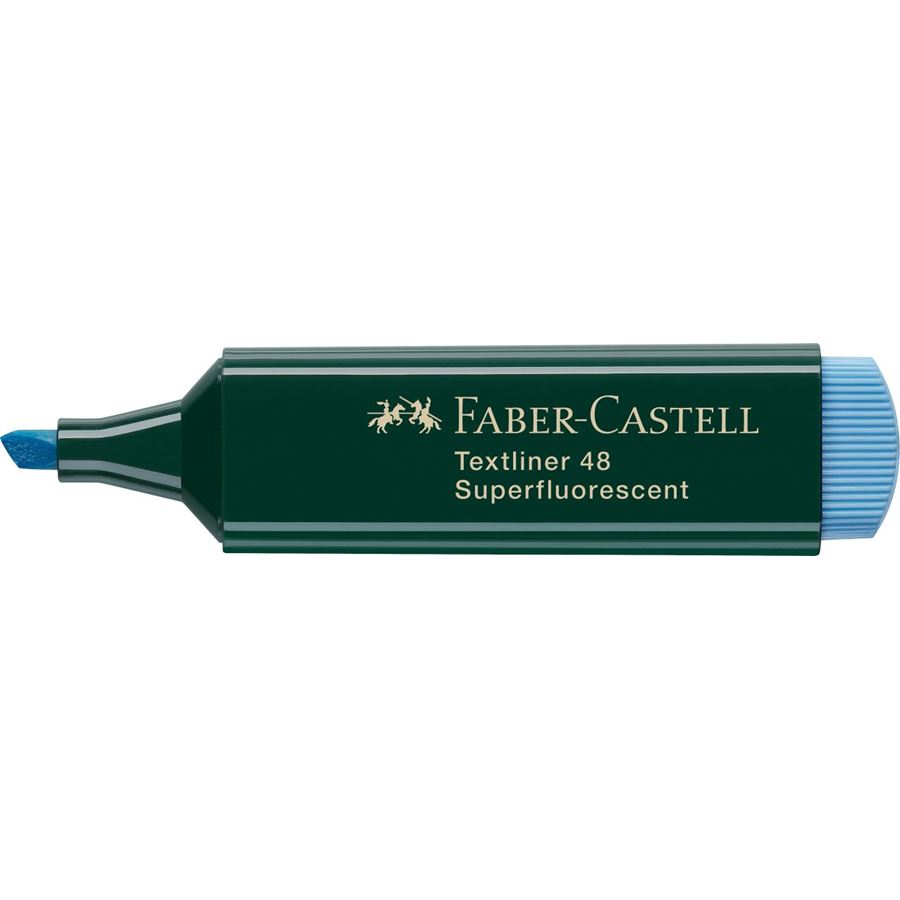 Faber-Castell - Marcador Textliner 48 superfluorescente, azul