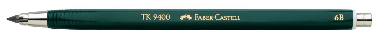 Faber-Castell - Portaminas TK 9400, 6B, Ø 3,15 mm