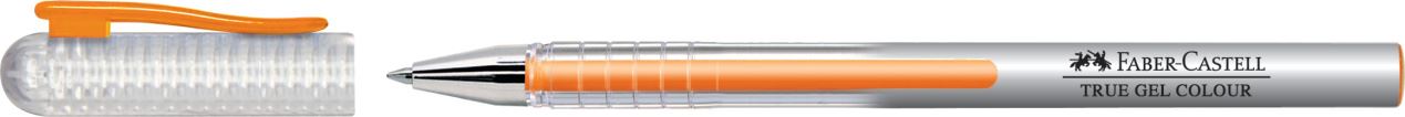 Faber-Castell - Roller True Gel Colour, 0,7 mm, naranja