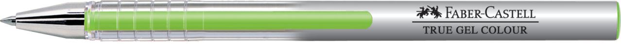 Faber-Castell - Roller True Gel Colour, 0,7 mm, verde claro