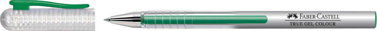 Faber-Castell - Roller True Gel Colour, 0,7 mm, verde