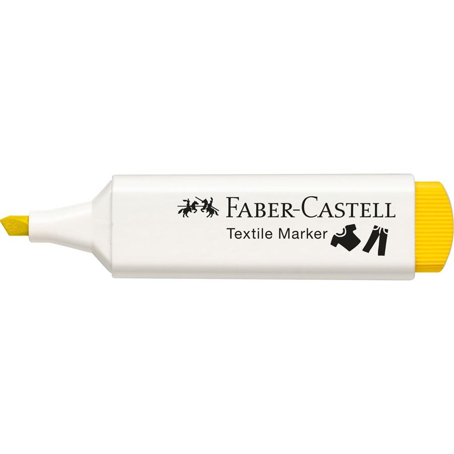 Faber-Castell - Textile Marker yellow