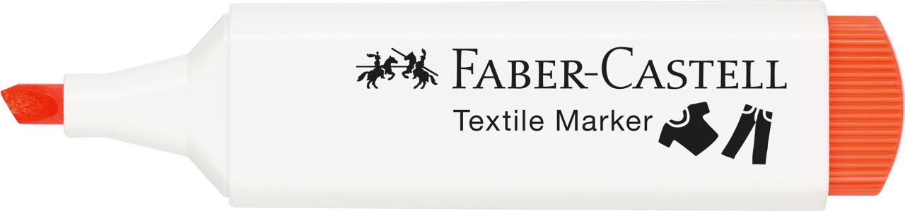 Faber-Castell - Textile Marker neon orange