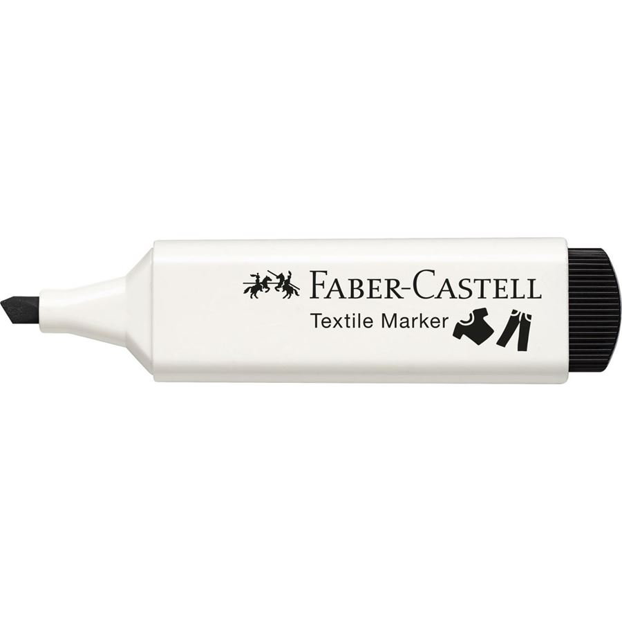 Faber-Castell - Textile Marker black