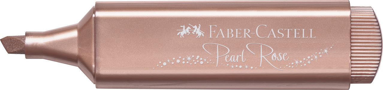 Faber-Castell - Marcador Textliner 46 metálico pearl rose