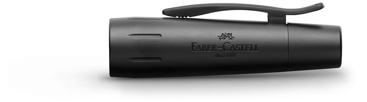 Faber-Castell - Pluma estilográfica e-motion negro puro, B